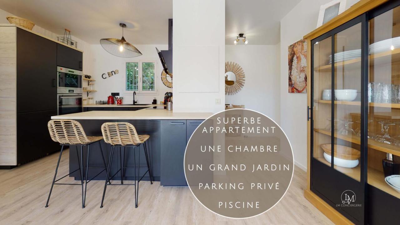 Appartement T2 : Jardin, Piscine, Parking A Sainte-Maxime Buitenkant foto
